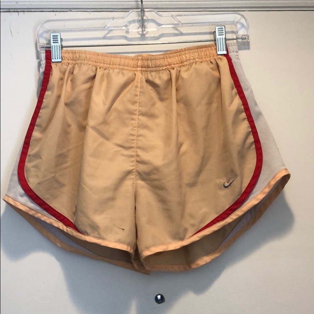 Peach Nike Running Shorts